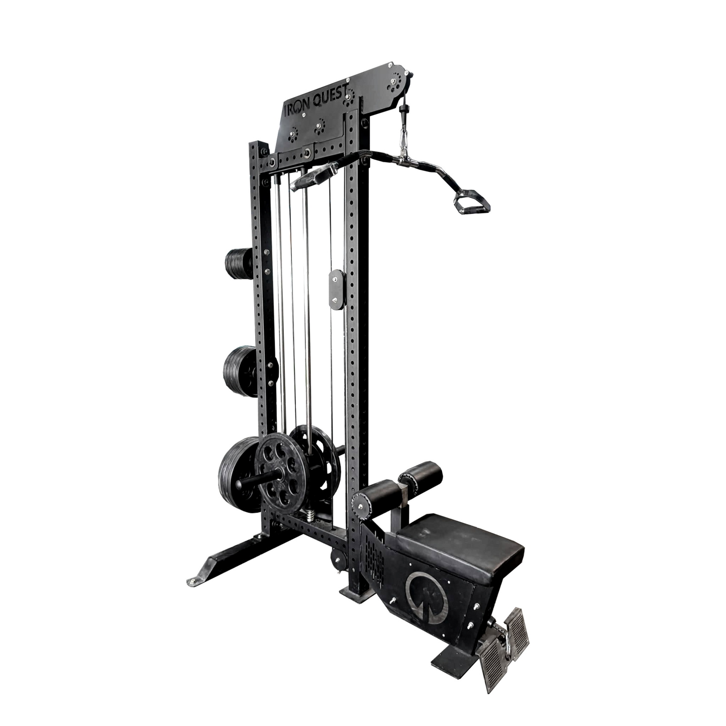Lat pull down w/ Low Row (Plate loaded)
